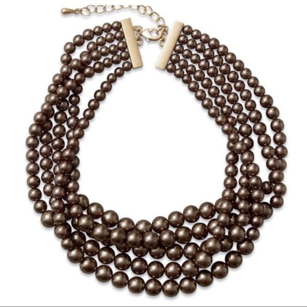 Lia Sophia Cafe' Au Lait Necklace